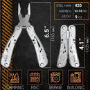 Sanke™ 24-in-1 Tactical Multitool Pliers – Heavy Duty EDC Survival Tool with Sheath for Camping, Hunting & Repairs