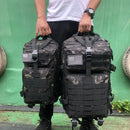50L Tactical Waterproof Military Backpack – Heavy Duty Molle Survival & Camping Gear