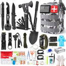 LifeCore™ 222-in-1 Ultimate Survival & First Aid Kit — Tactical MOLLE Bag + Multi-Tool Gear for Outdoor, Camping & Emergency