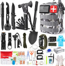 LifeCore™ 222-in-1 Ultimate Survival & First Aid Kit — Tactical MOLLE Bag + Multi-Tool Gear for Outdoor, Camping & Emergency