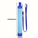 AquaGuard Pro™ 4-Stage Tactical Water Filter Straw – 0.01 Micron Ultrafiltration Survival Purifier (1500L / 396 gal)