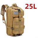 50L Tactical Waterproof Military Backpack – Heavy Duty Molle Survival & Camping Gear