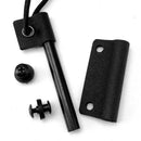 IronClaw™ Tactical Ferro Rod Fire Starter – 12,000+ Ignitions Survival Magnesium Stick with Scraper & Lanyard