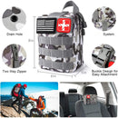 LifeCore™ 222-in-1 Ultimate Survival & First Aid Kit — Tactical MOLLE Bag + Multi-Tool Gear for Outdoor, Camping & Emergency