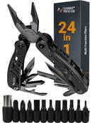 Sanke™ 24-in-1 Tactical Multitool Pliers – Heavy Duty EDC Survival Tool with Sheath for Camping, Hunting & Repairs