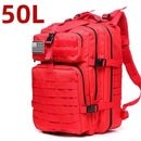 50L Tactical Waterproof Military Backpack – Heavy Duty Molle Survival & Camping Gear