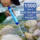 AquaGuard Pro™ 4-Stage Tactical Water Filter Straw – 0.01 Micron Ultrafiltration Survival Purifier (1500L / 396 gal)